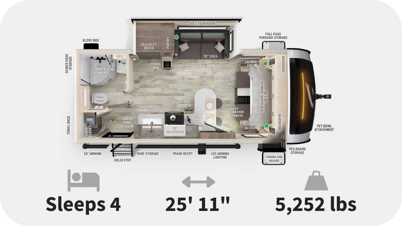 Go Explore X203 Floorplan