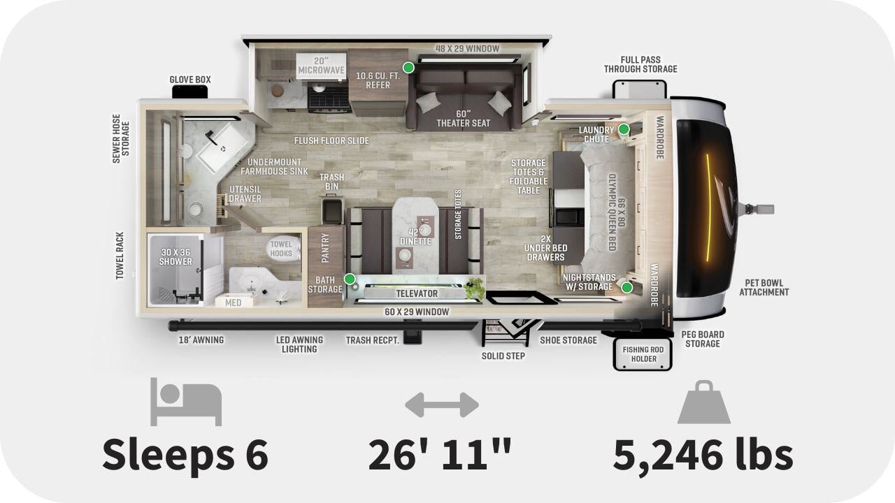 Go Explore X232 Floorplan