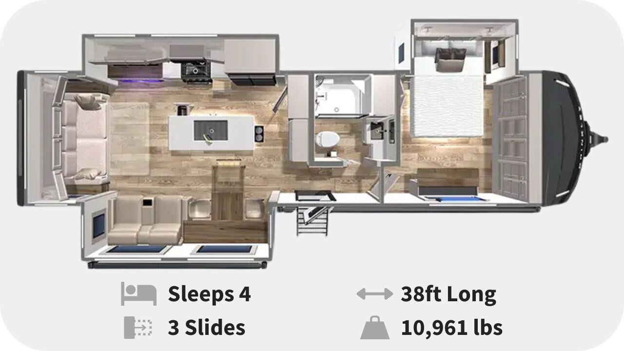 Model Z Air 310 Floorplan