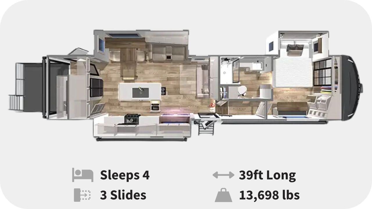 Model Z 3400 Floorplan