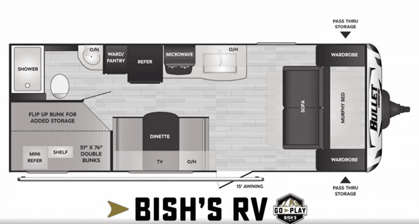 Bullet 2200BH layout