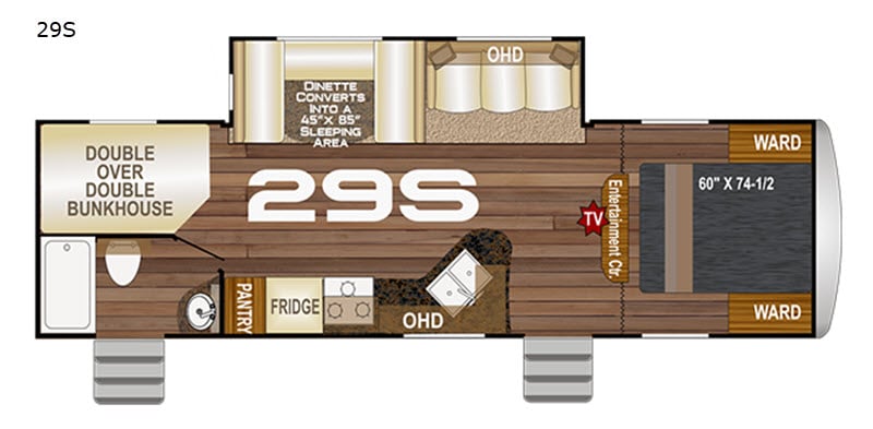 2023 Nash 29S Layout